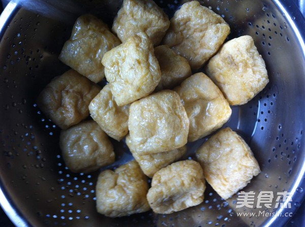 Dried Tofu in Marinade Oil recipe