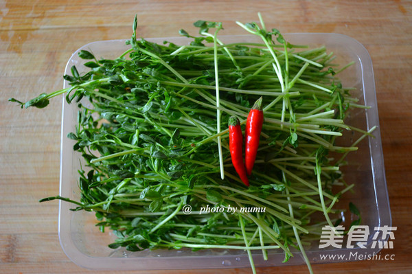 Cool Pea Sprouts recipe