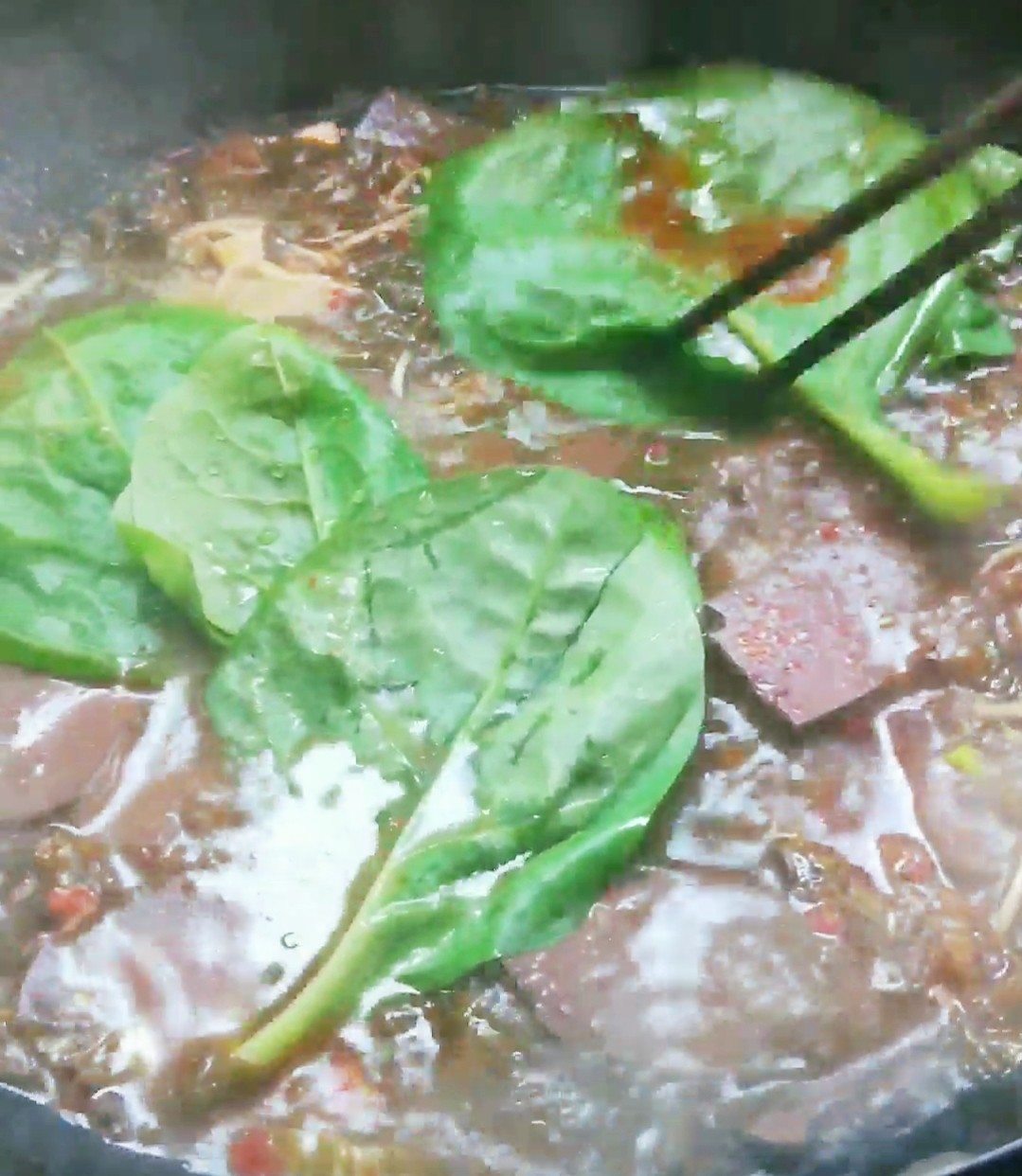 Spicy Red Pig Soup recipe