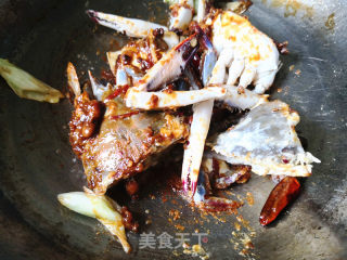 #seafood#spicy Fried Flying Crab recipe