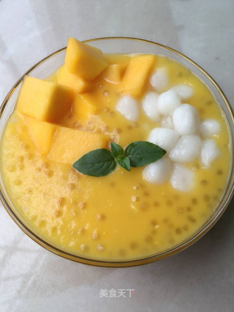 Mango Sago Small Meatballs recipe