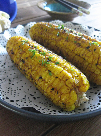 Grilled Corn with Cumin recipe