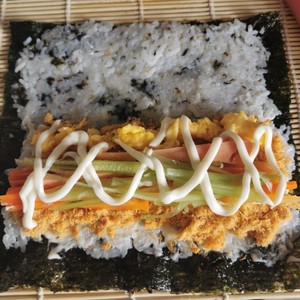 Zero Failure for Newbies with Sushi and Seaweed Rice recipe