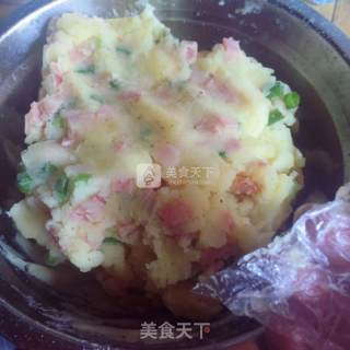 Ham and Potato Pie recipe