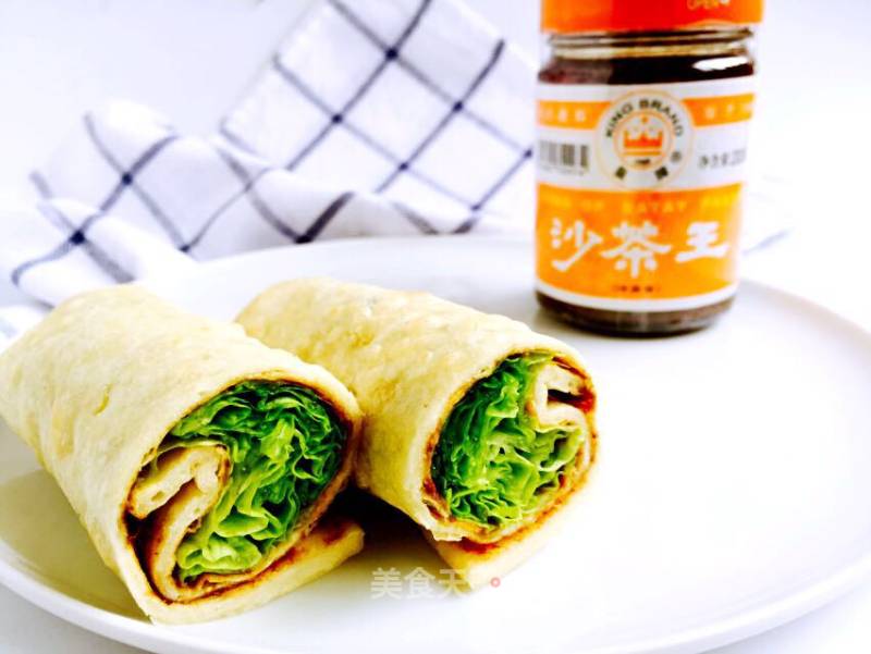 Shacha Sauce Burrito recipe