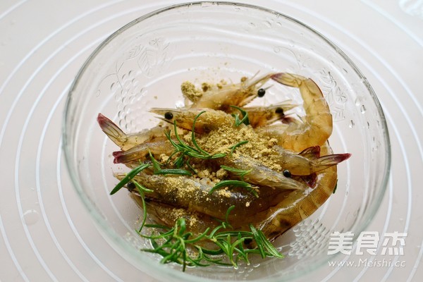 Rosemary Salt Baked Shrimp recipe