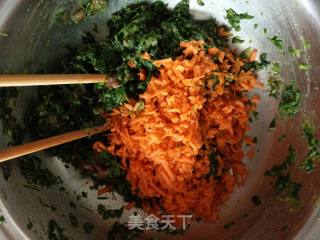 #春食野菜香#alfalfa Carrot Patties recipe