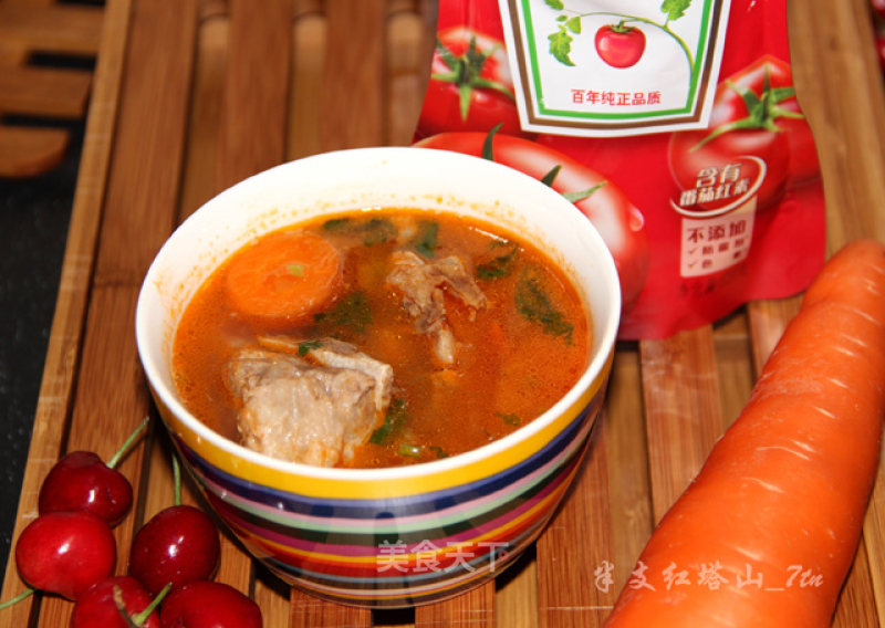 Tomato Pork Ribs Soup recipe