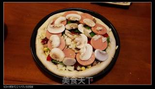 Assorted Pizza with Black Pepper Chicken (including Super-detailed Graphic Production Process of Pasta and Pizza Sauce) recipe