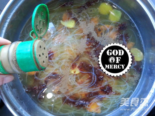 Seaweed Pork Soup that Reaped Youth recipe