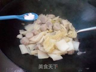 Home-cooked Side Dish-roasted Cabbage with Taro recipe