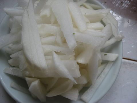 Leek and Radish recipe