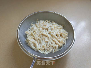 Fish Flavored Enoki Mushroom recipe