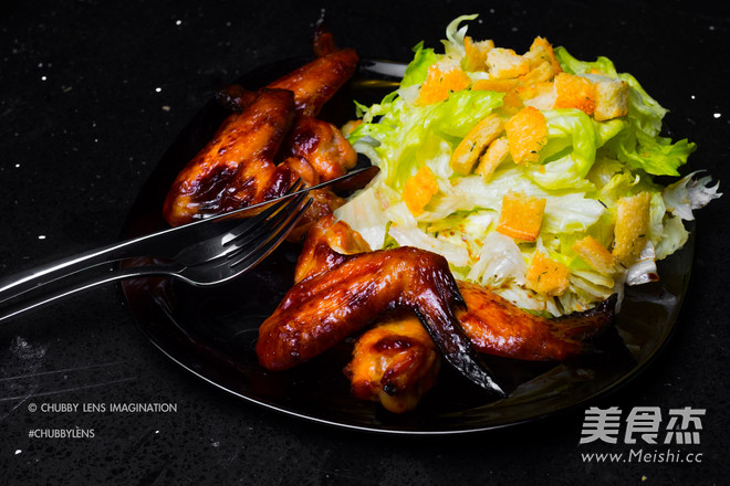 Barbecued Chicken Wings recipe