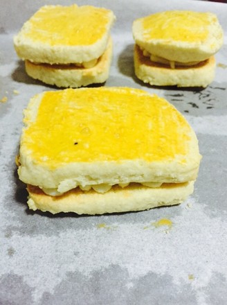 Coconut Cheese Sandwich Biscuits