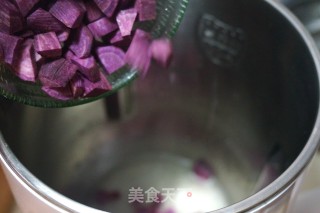 #trust的美#purple Potato Rice Paste recipe