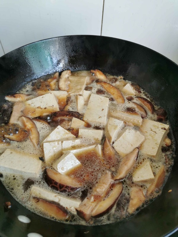 Tofu with Mushrooms recipe