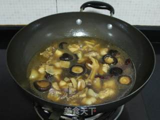 Stewed Chicken with Mushrooms recipe