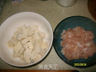 ✿chicken Tofu✿ recipe