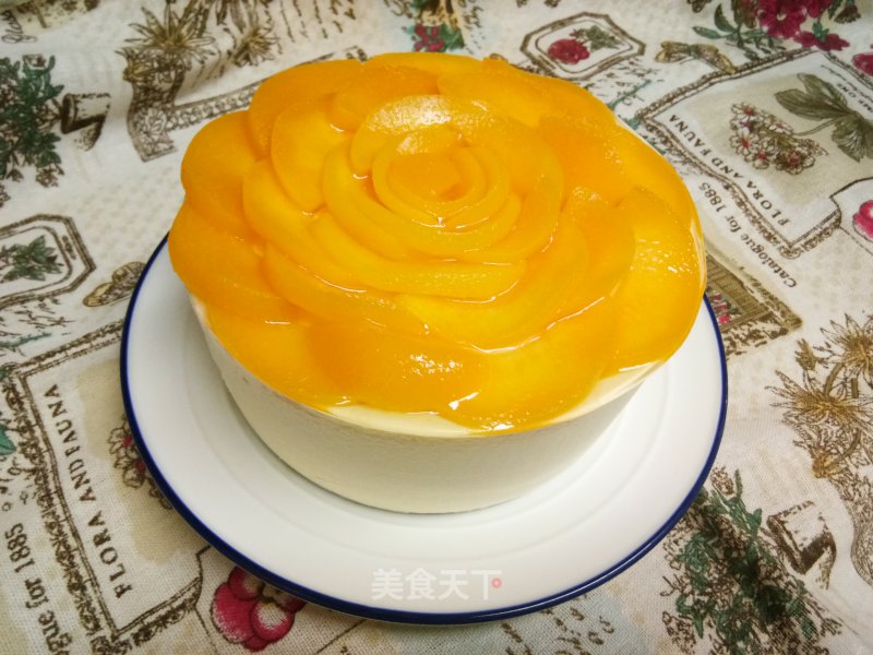Yellow Peach Mousse recipe