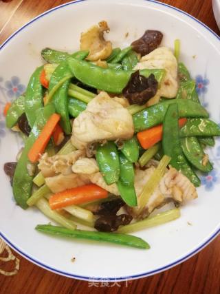 Stir-fried Crispy Pork with Lotus Celery recipe