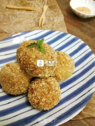 Taro Curry Beef Balls recipe