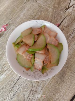 Stir-fried Chayote with Pork Belly recipe