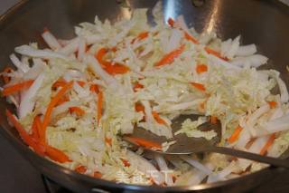 #trust之美#matsutake and Cabbage Stewed Vermicelli recipe