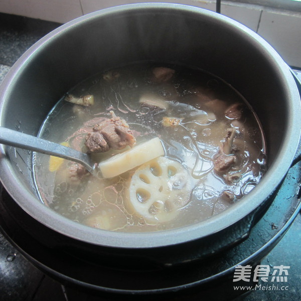 Old Duck Lotus Root Pot recipe