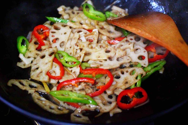 Lotus Root Slices Popped Peach Blossom Octopus recipe