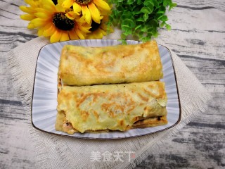 Leek Green Bean Pancake Box recipe