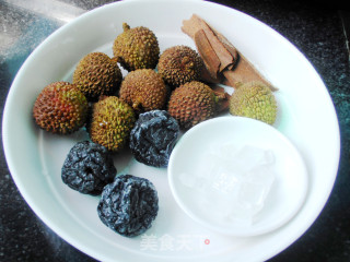 Lychee and Ebony Syrup recipe