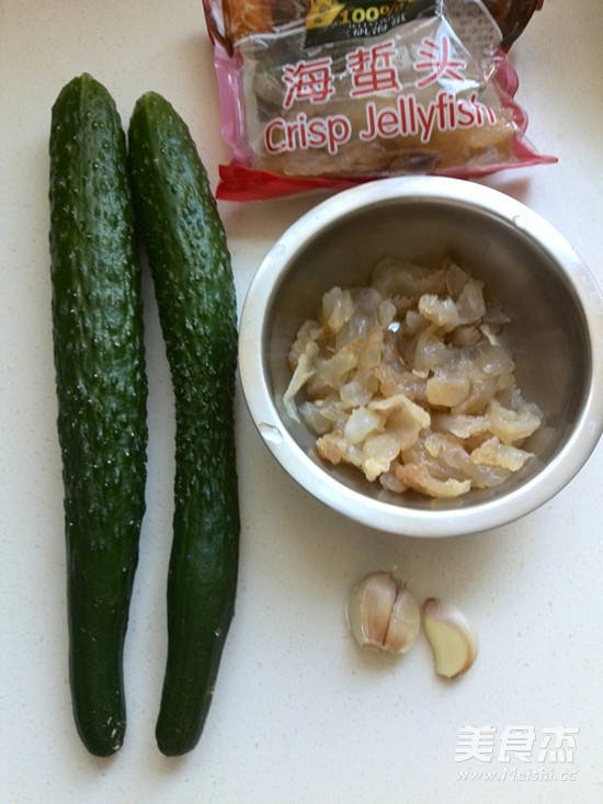 Jellyfish Head Mixed with Cucumber recipe