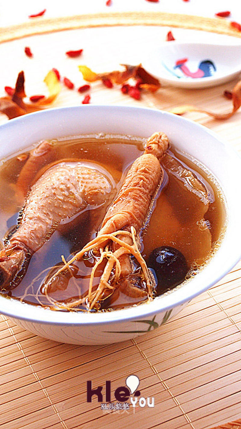 Ginseng Nourishing Chicken Soup-ready for Autumn Health recipe