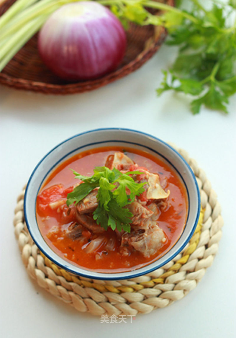 【tomato Stewed Beef Brisket】 recipe