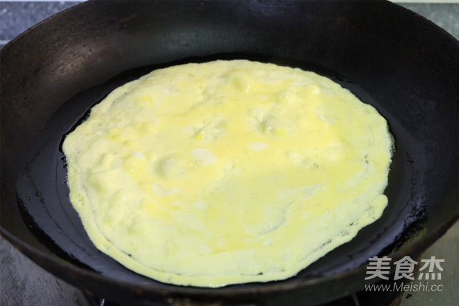 Cucumber and Egg Mixed with Tofu Shreds recipe