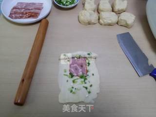 Scallion Bacon Roll recipe