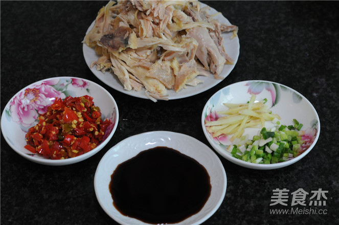 Spicy Shredded Chicken recipe