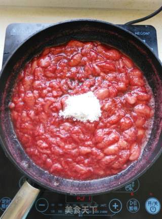 #aca烤明星大赛#strawberry Particle Jam recipe