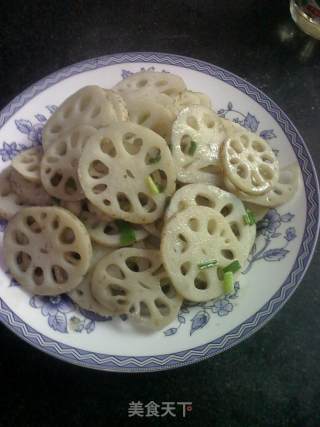 Sweet and Sour Lotus Root Slices recipe