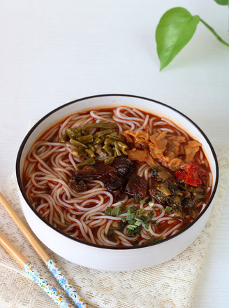 Braised Beef Rice Noodles (quick Version)