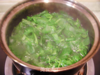 Congee and Side Dishes---cold Parsley Leaves recipe