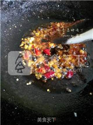 Stir-fried Diced Pork with String Beans recipe