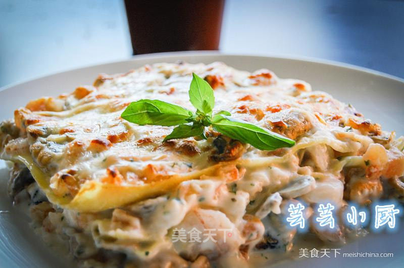 [yunyun Xiaochu] Italian Seafood Lasagna-layered Delicacy