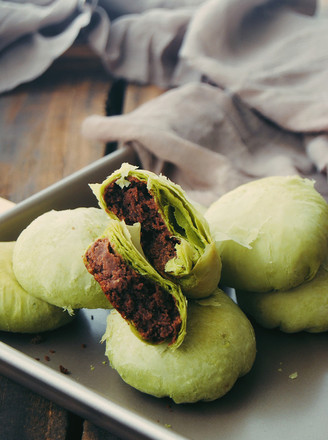 Matcha Red Bean Shortbread recipe