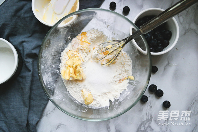 Condensed Milk Blueberry Pie recipe