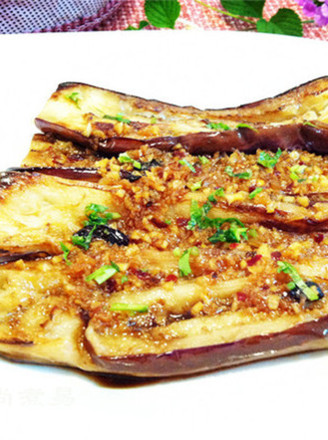 Eggplant with Garlic and Fish Sauce recipe