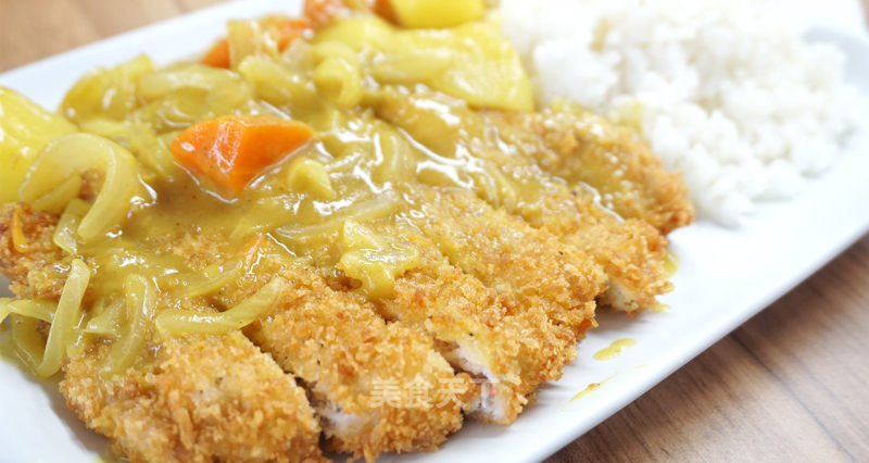 Japanese Curry Pork Chop Rice