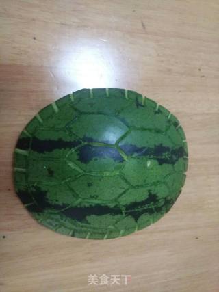Little Turtle with Watermelon Peel recipe