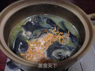 Cordyceps Flower and Yam Black Chicken Soup recipe